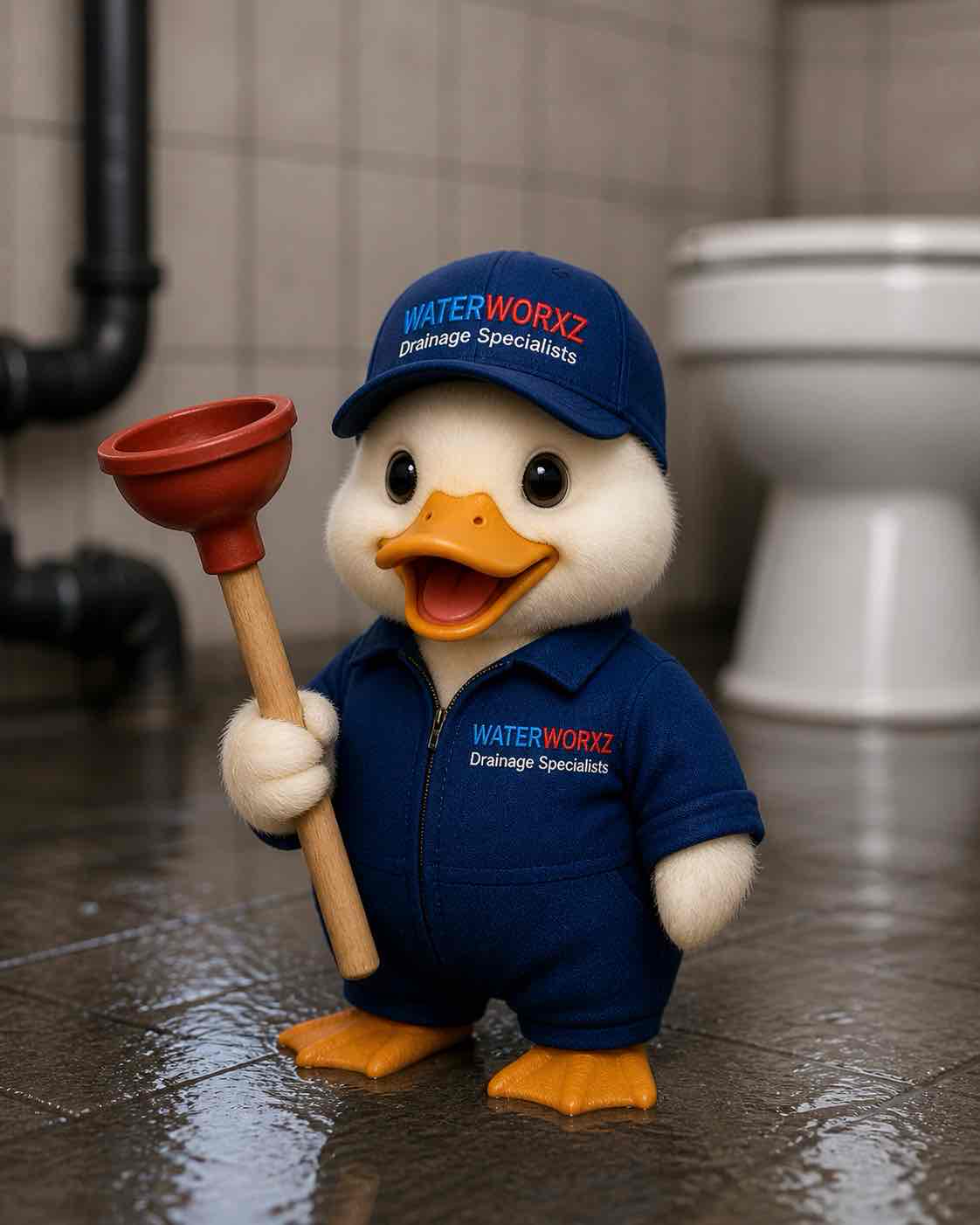 Waterfowl Plumber Figure free 3D printable STL