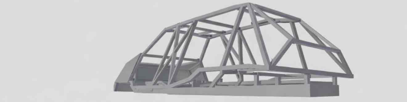 Custom Racing Chassis Model free 3D printable STL
