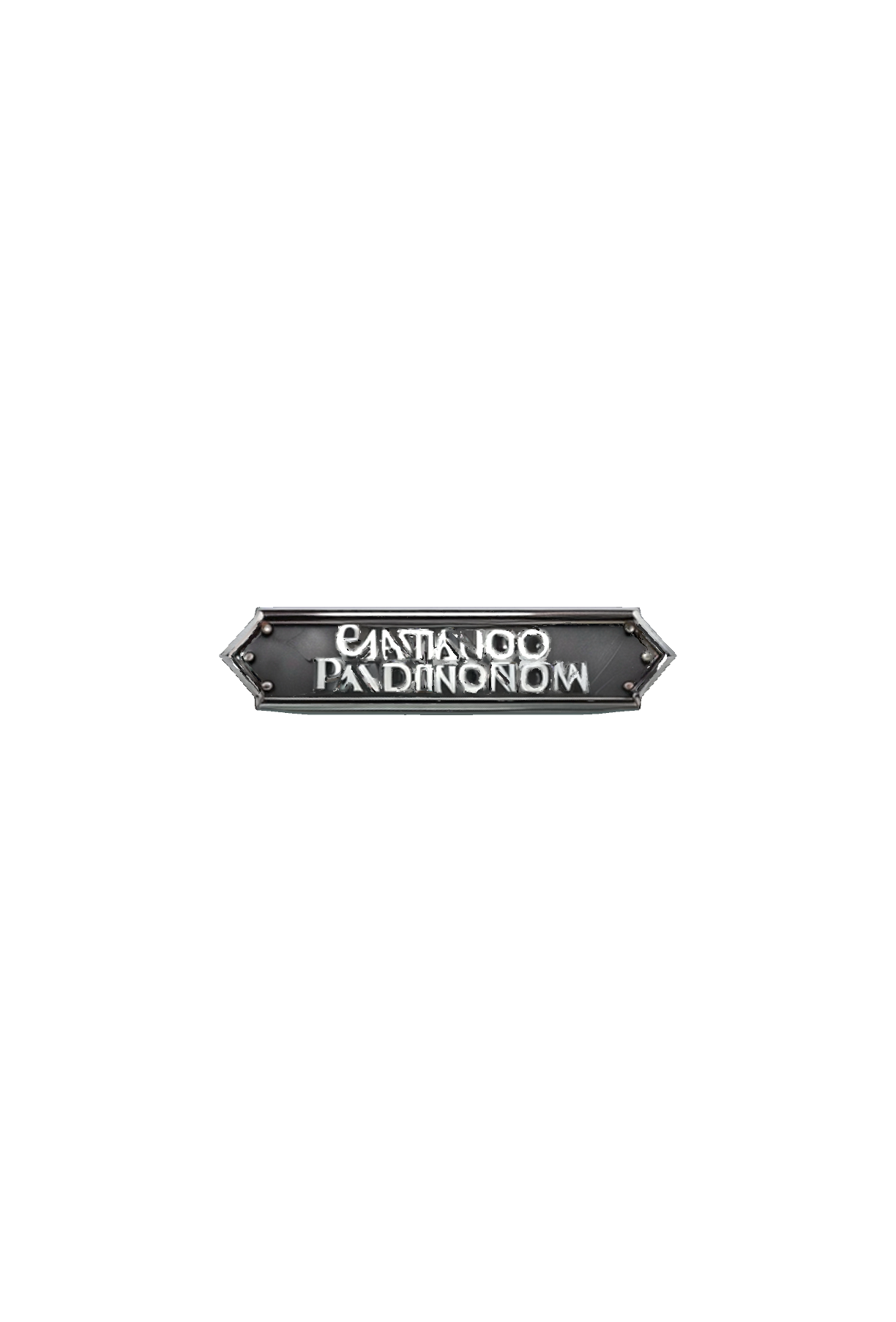 Santanico Pandemonium Sign free 3D printable STL