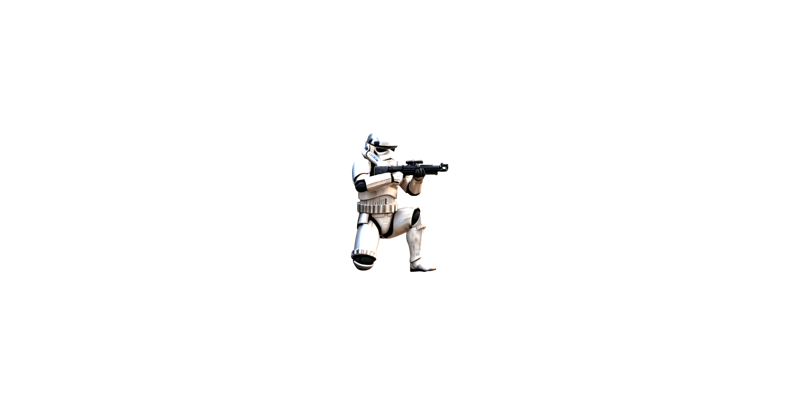 Stormtrooper Kneeling free 3D printable STL