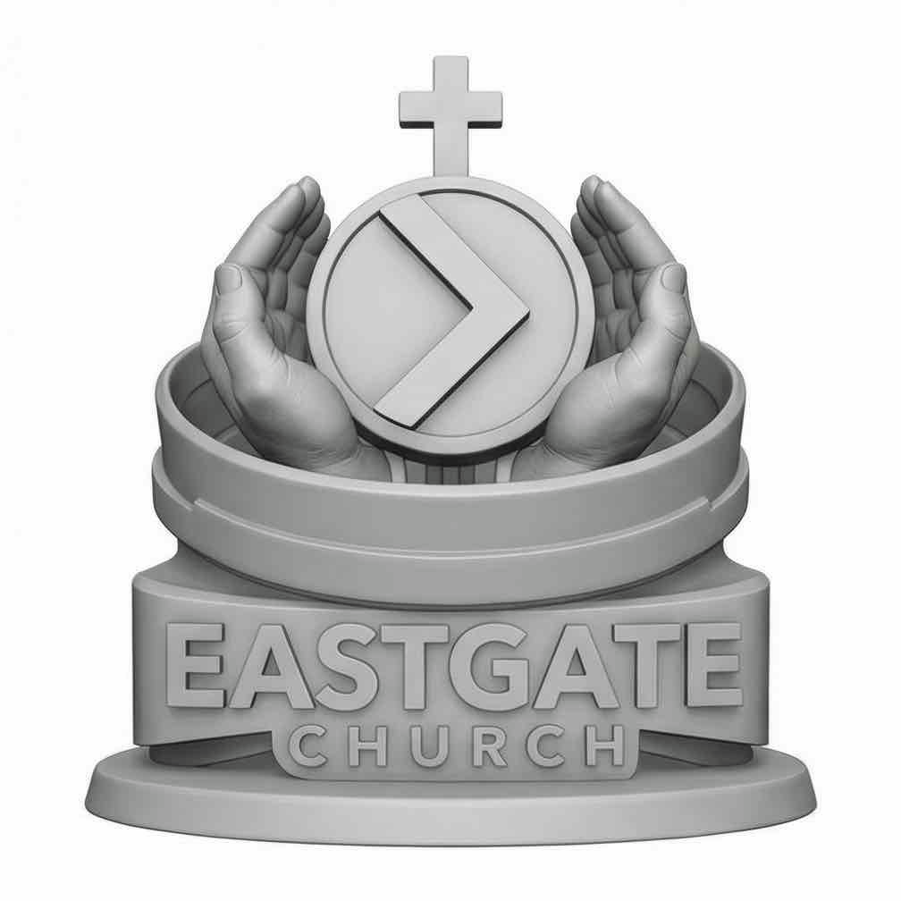 Eastgate Church Logo free 3D printable STL
