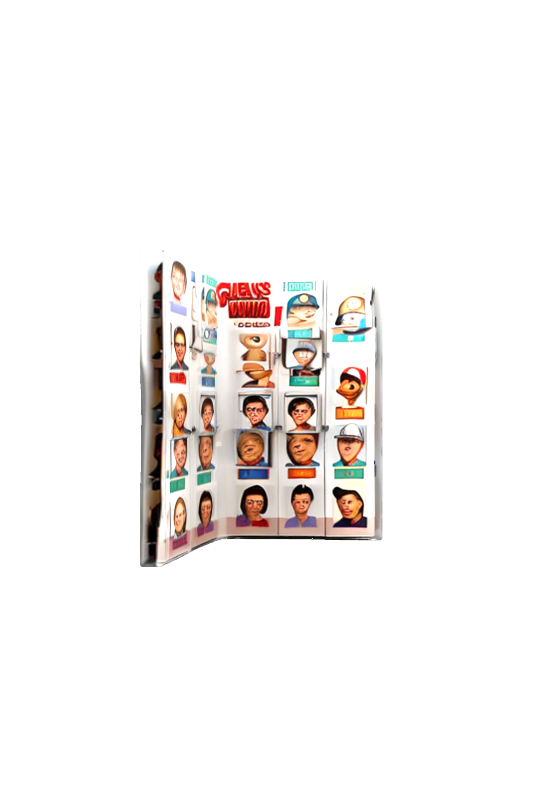 Guess Who Game Board free 3D printable STL