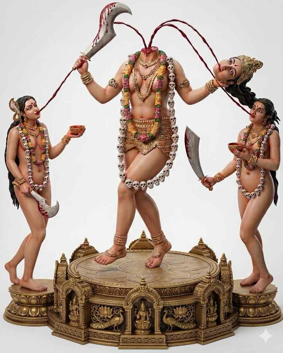 Kali Goddess Figurine free 3D printable STL