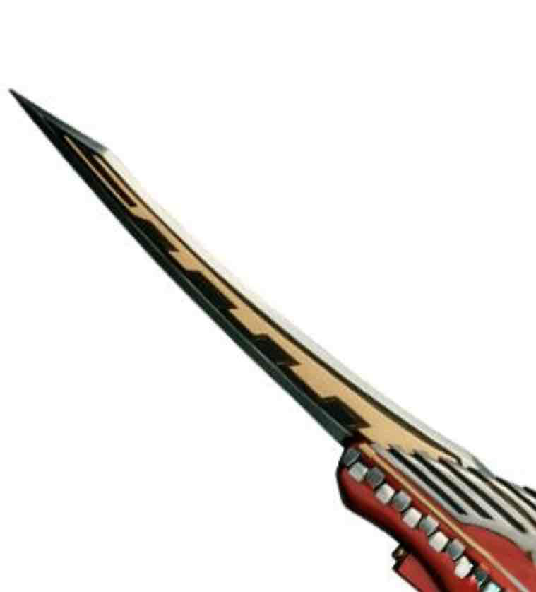 Katanasword with Red Trim free 3D printable STL