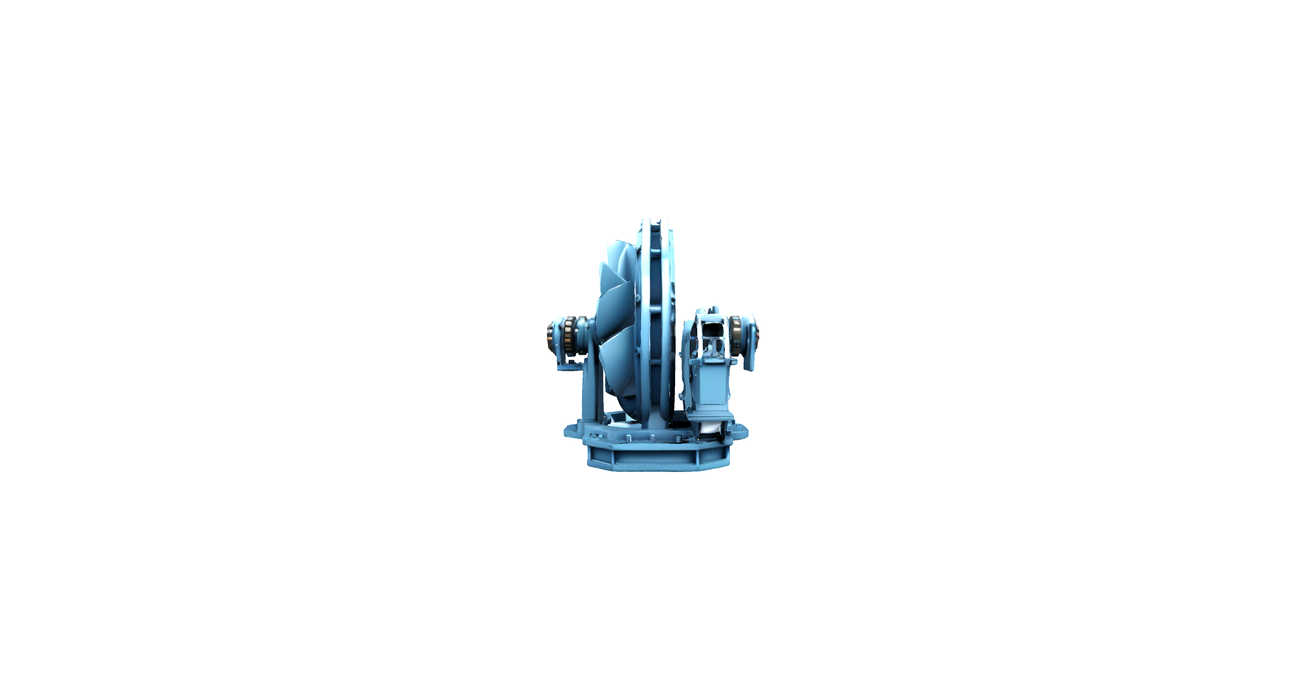 Centrifugal Blower Model free 3D printable STL