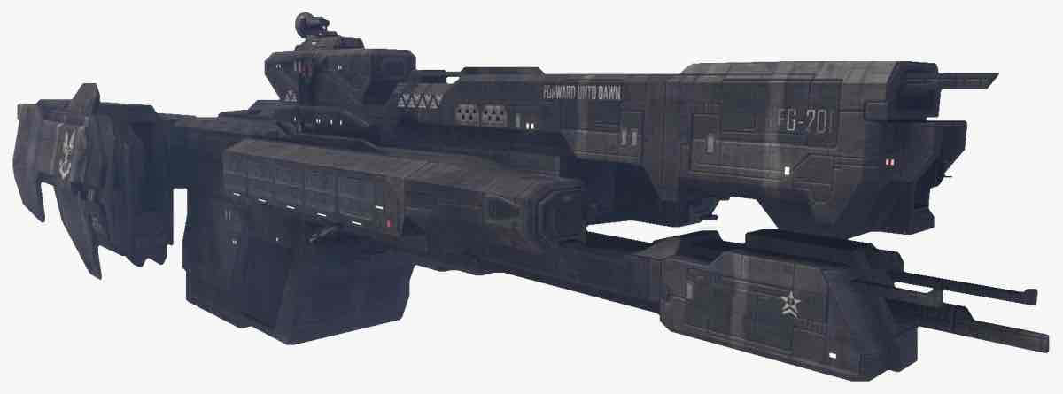 UNSC Pillar of Autumn free 3D printable STL