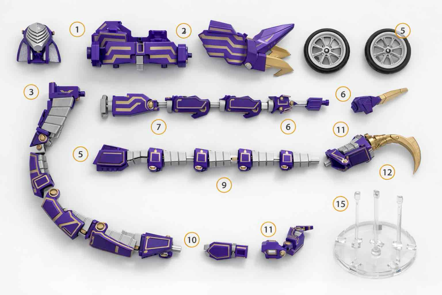 Mega Bloks Dragon Parts free 3D printable STL