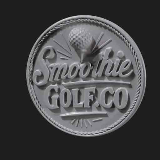 Smoothie Golf Co Logo free 3D printable STL