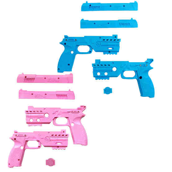 Customizable Toy Gun Set free 3D printable STL