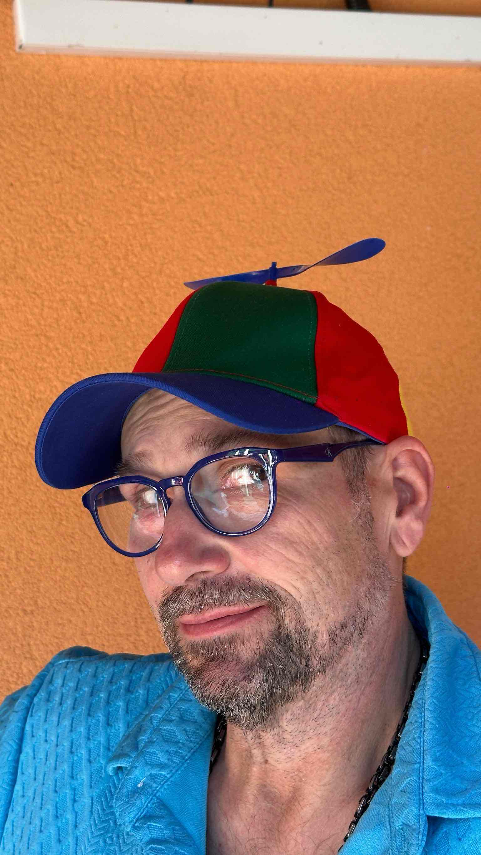 Propeller Cap Portrait free 3D printable STL