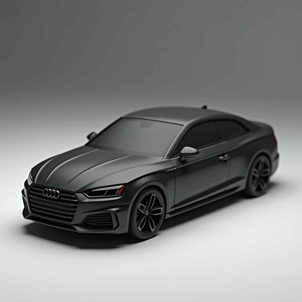 Audi S5 Sports Coupe free 3D printable STL