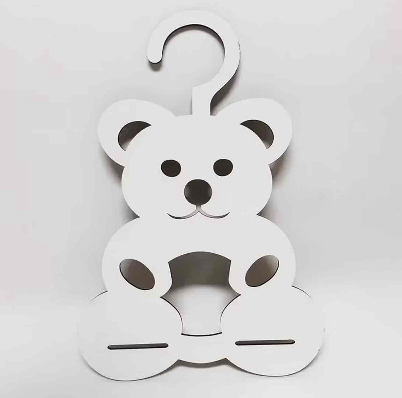 Teddy Bear Coat Hanger free 3D printable STL