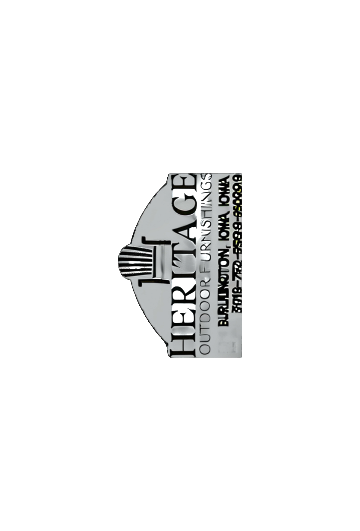 Heritage Outdoor Furnishings Sign free 3D printable STL
