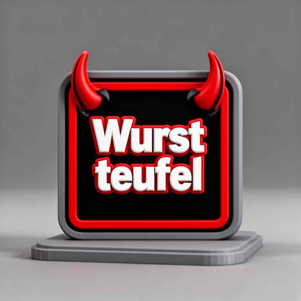 Wurstteufel Logo free 3D printable STL