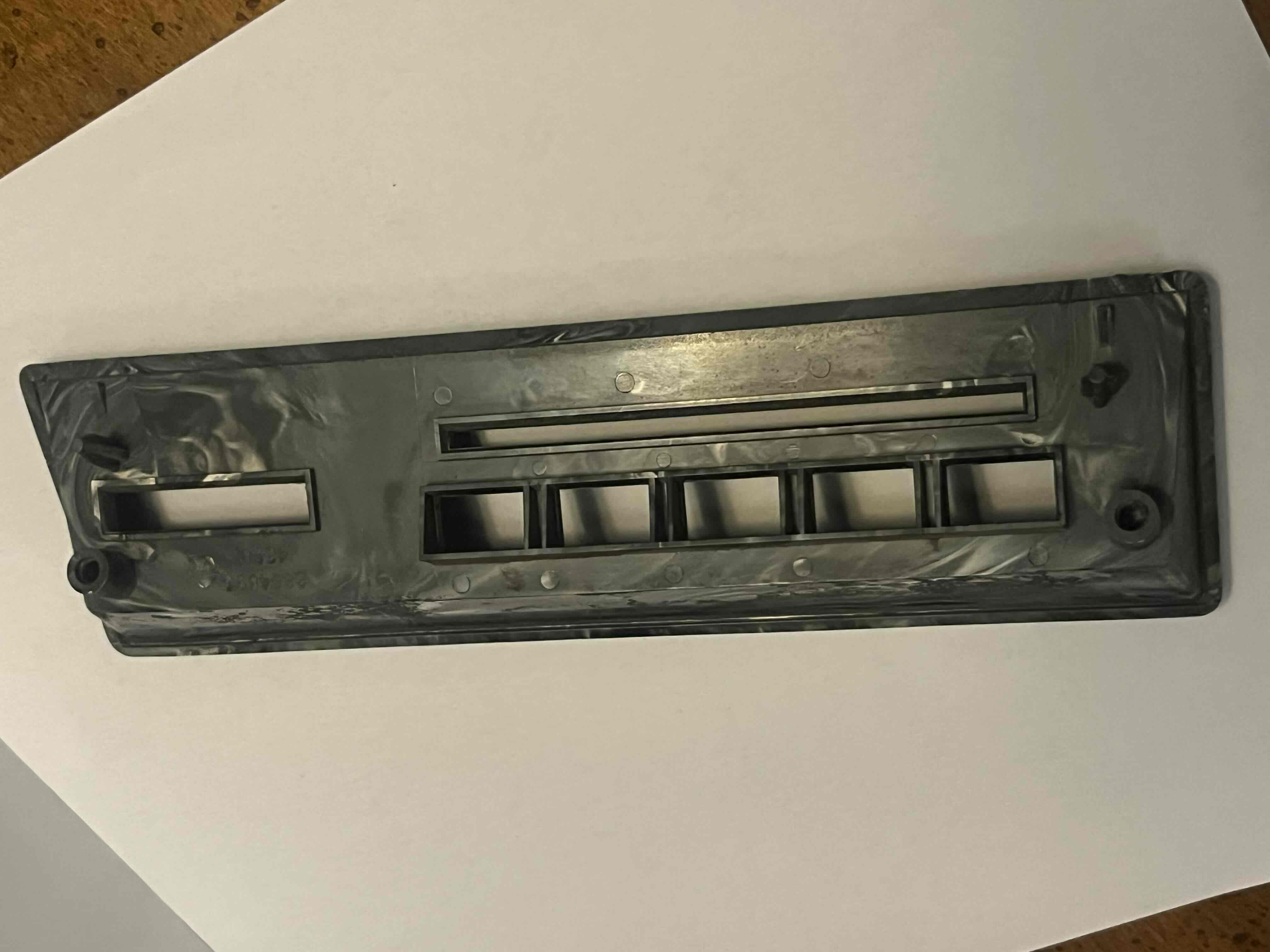 Vintage Synthesizer Panel free 3D printable STL