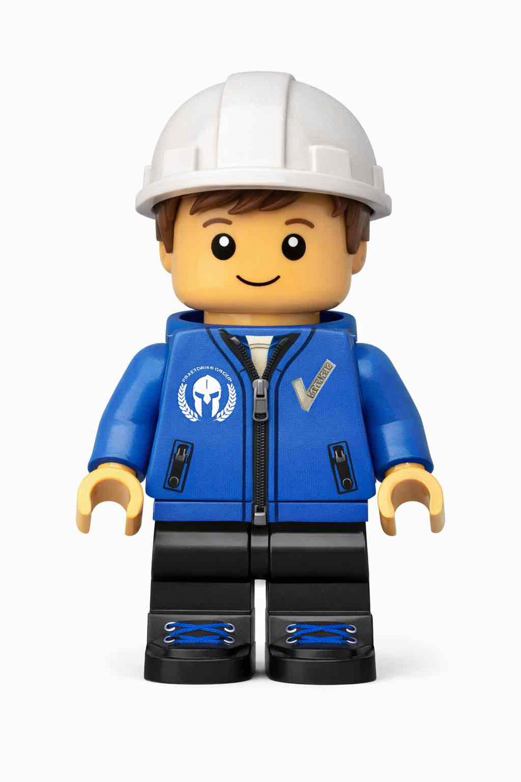 LEGO Construction Worker Figure free 3D printable STL