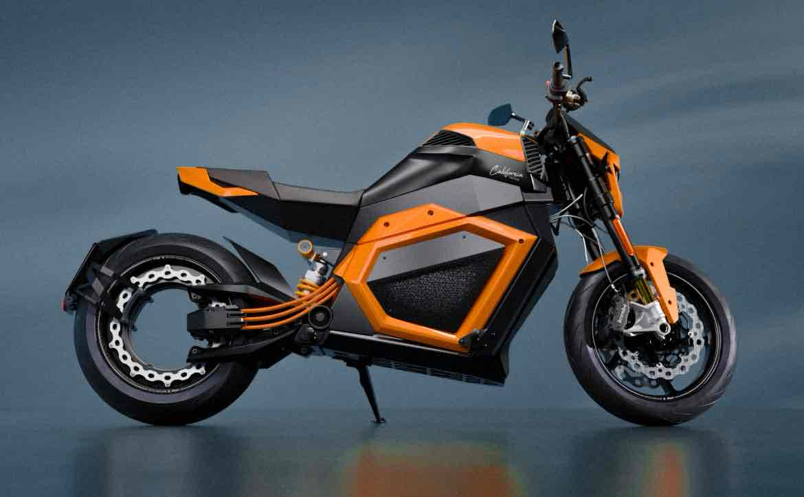 Lightning Motorbike Model free 3D printable STL