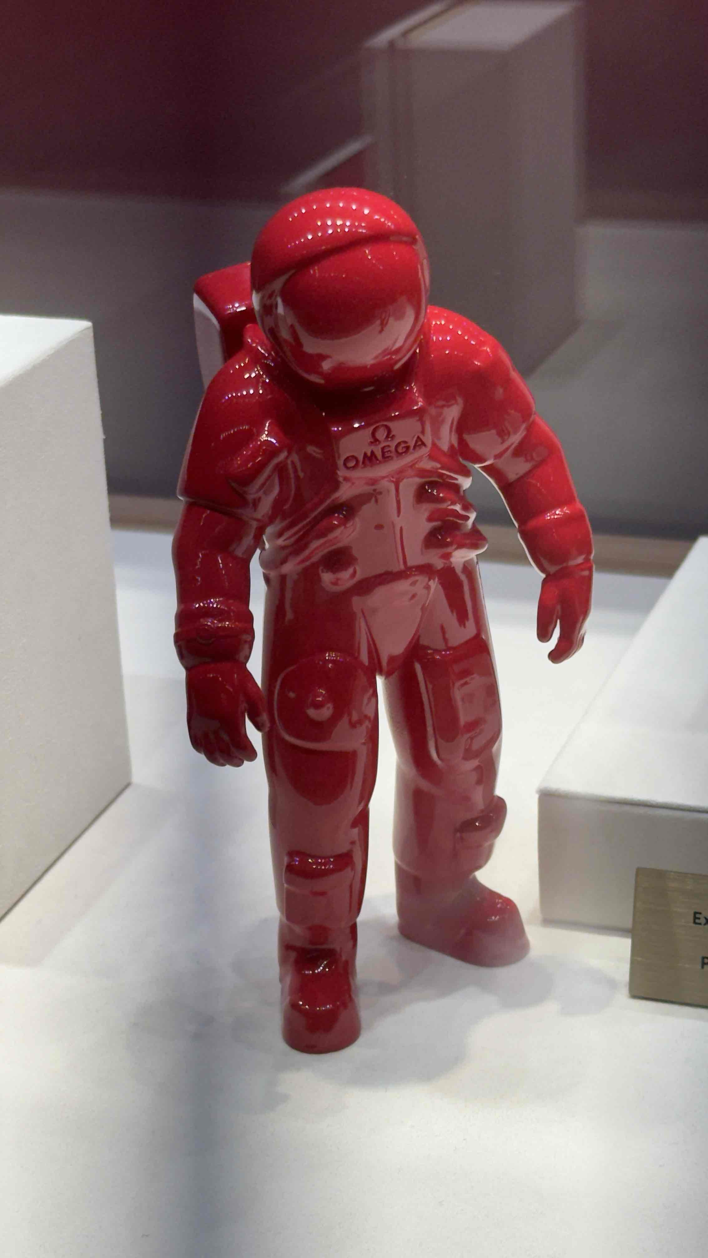Red Omega Astronaut Figure free 3D printable STL
