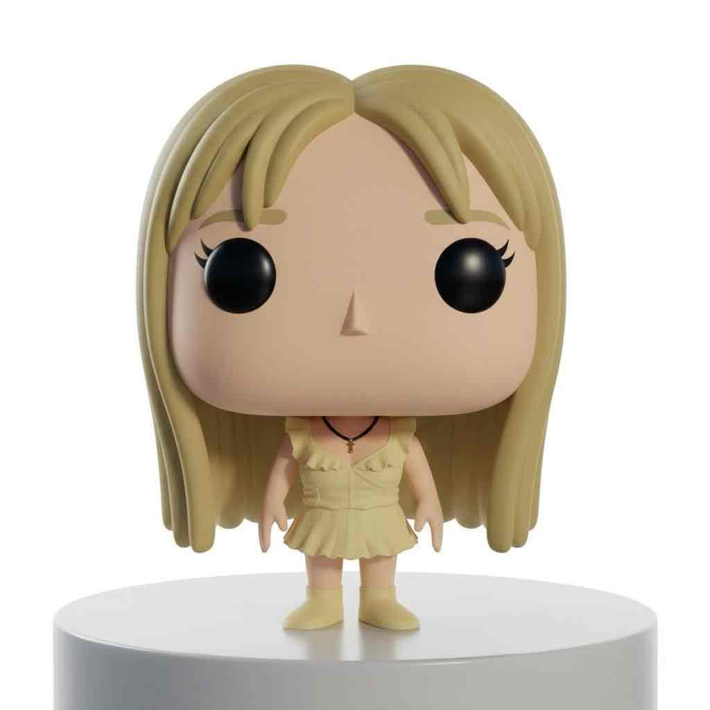 Pop Figure Blond Girl free 3D printable STL