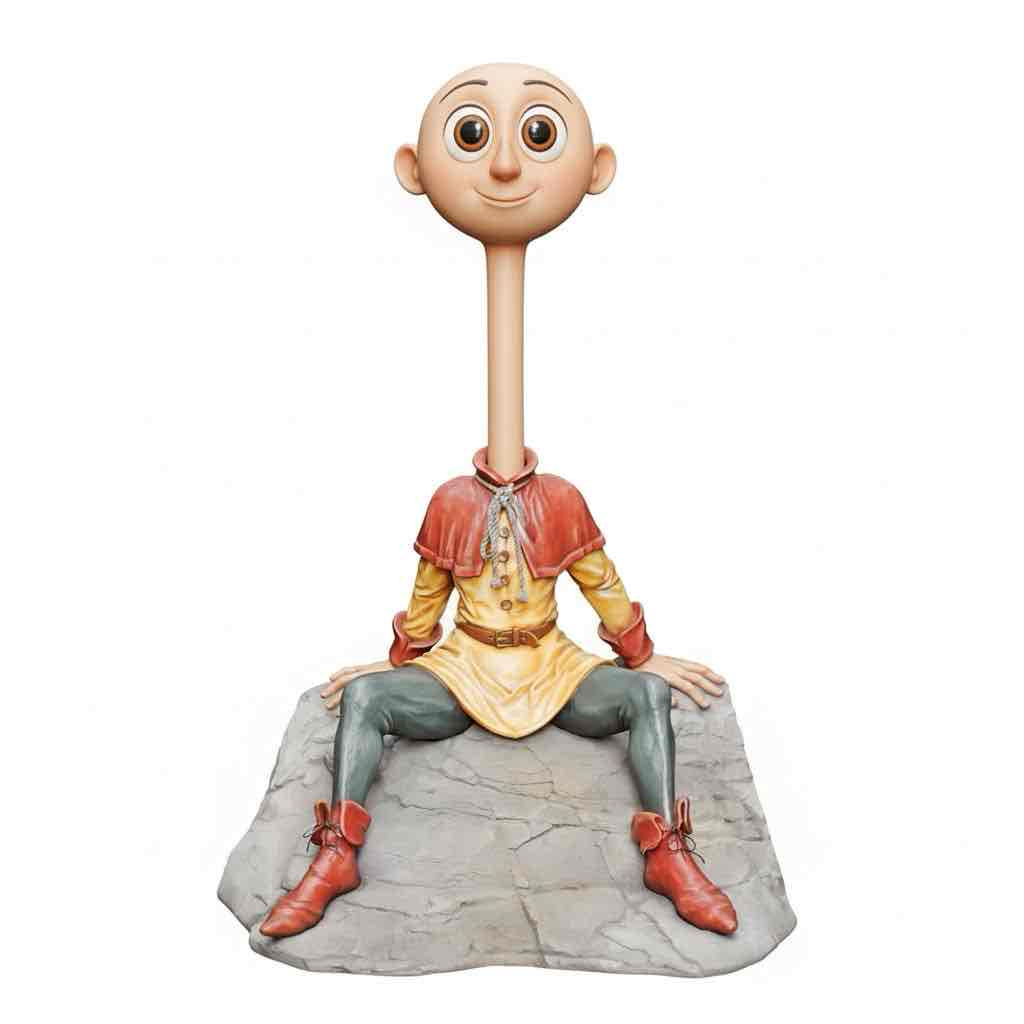 Pinocchio Sitting Pose free 3D printable STL