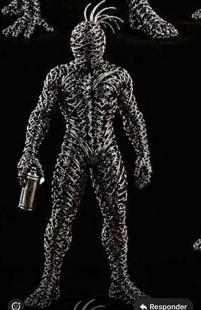 Mysterious Wire Figure free 3D printable STL