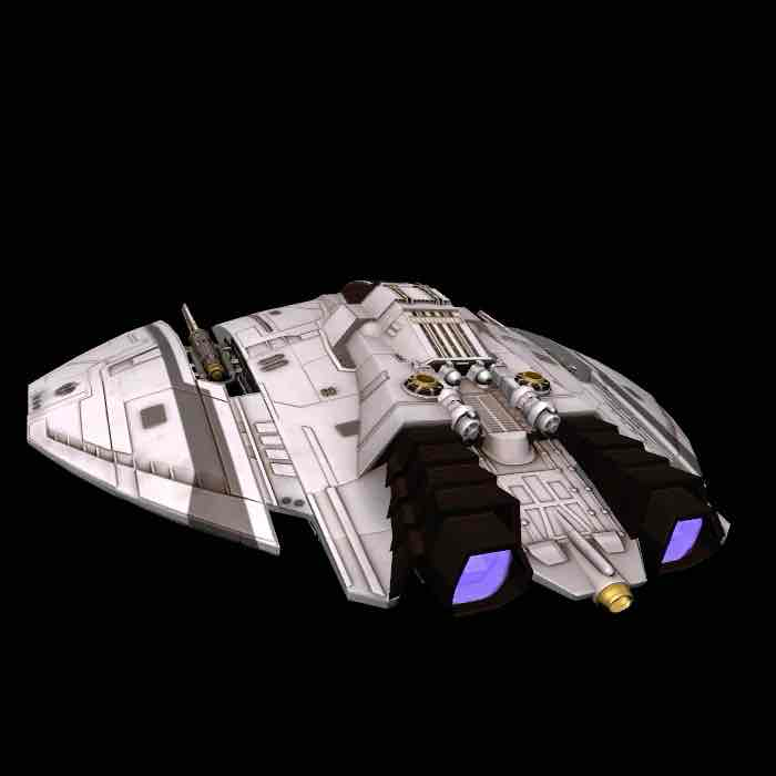 Starship Model free 3D printable STL