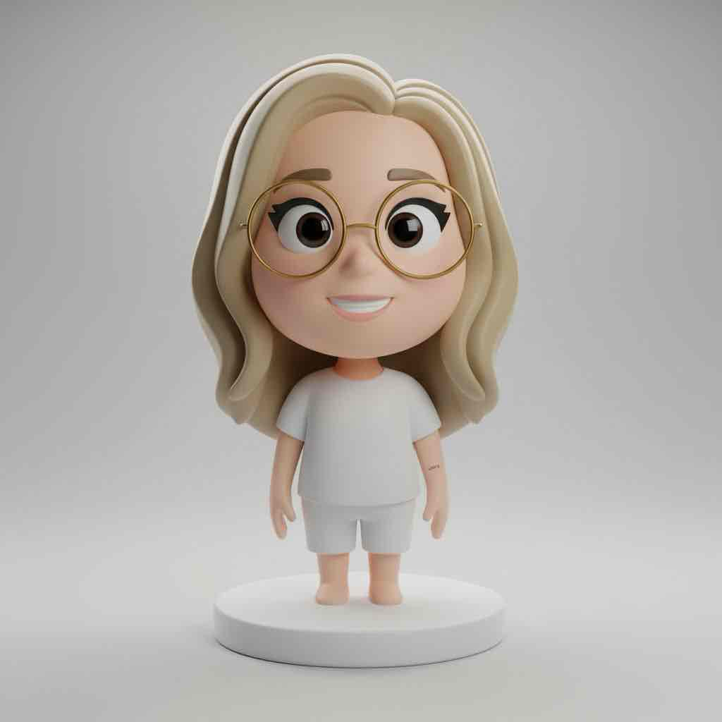 Stylized Female Figurine free 3D printable STL