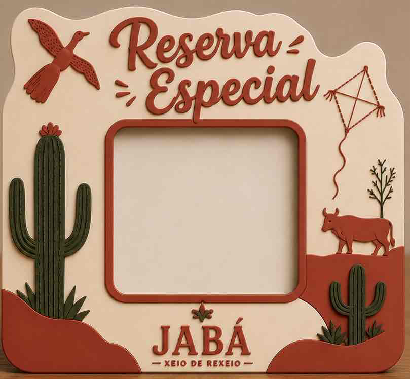 Jabá Decorative Frame free 3D printable STL