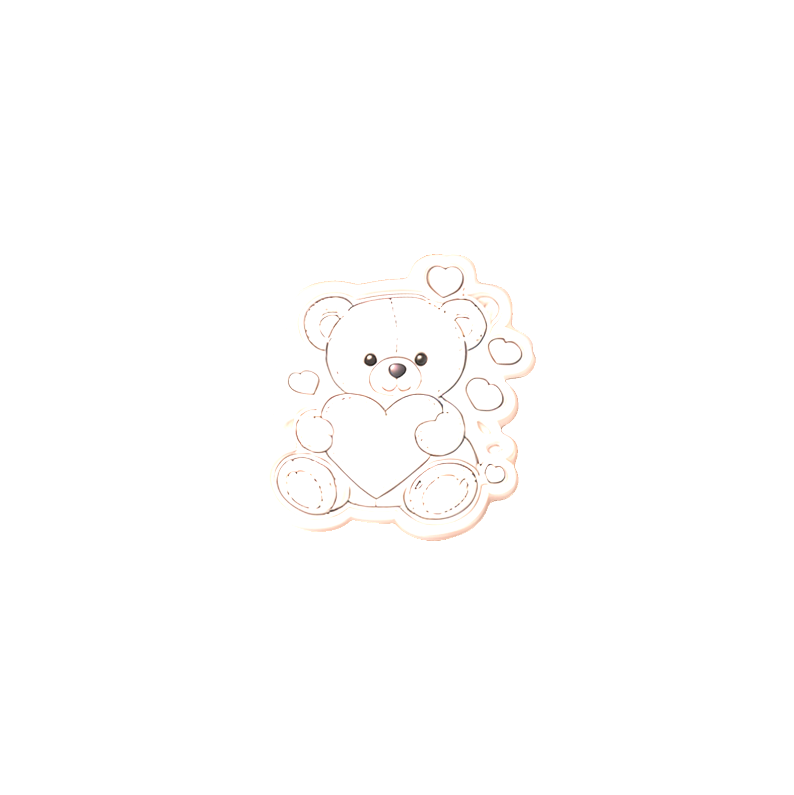 Teddy Bear Mold free 3D printable STL