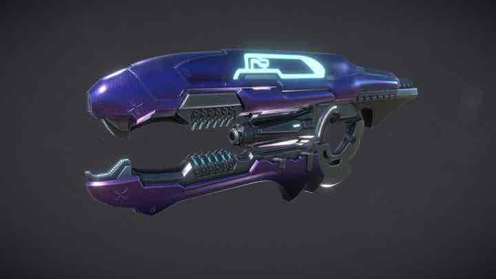 Needler Weapon Model - Free 3D Printable STL File