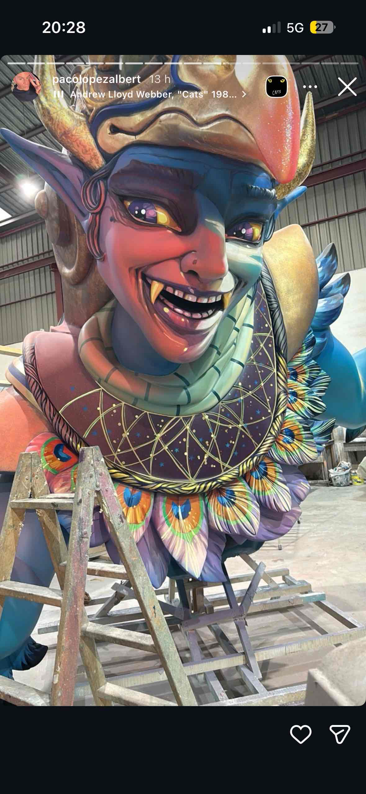 Colorful Fantasy Creature Bust free 3D printable STL