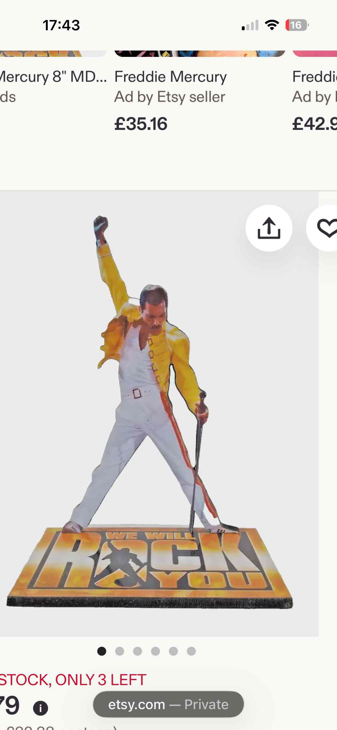 Freddie Mercury Figure free 3D printable STL