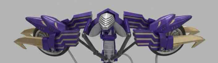 Cyberpunk Motorcycle free 3D printable STL