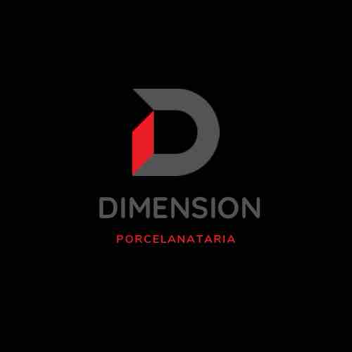Dimension Porcelain Logo free 3D printable STL