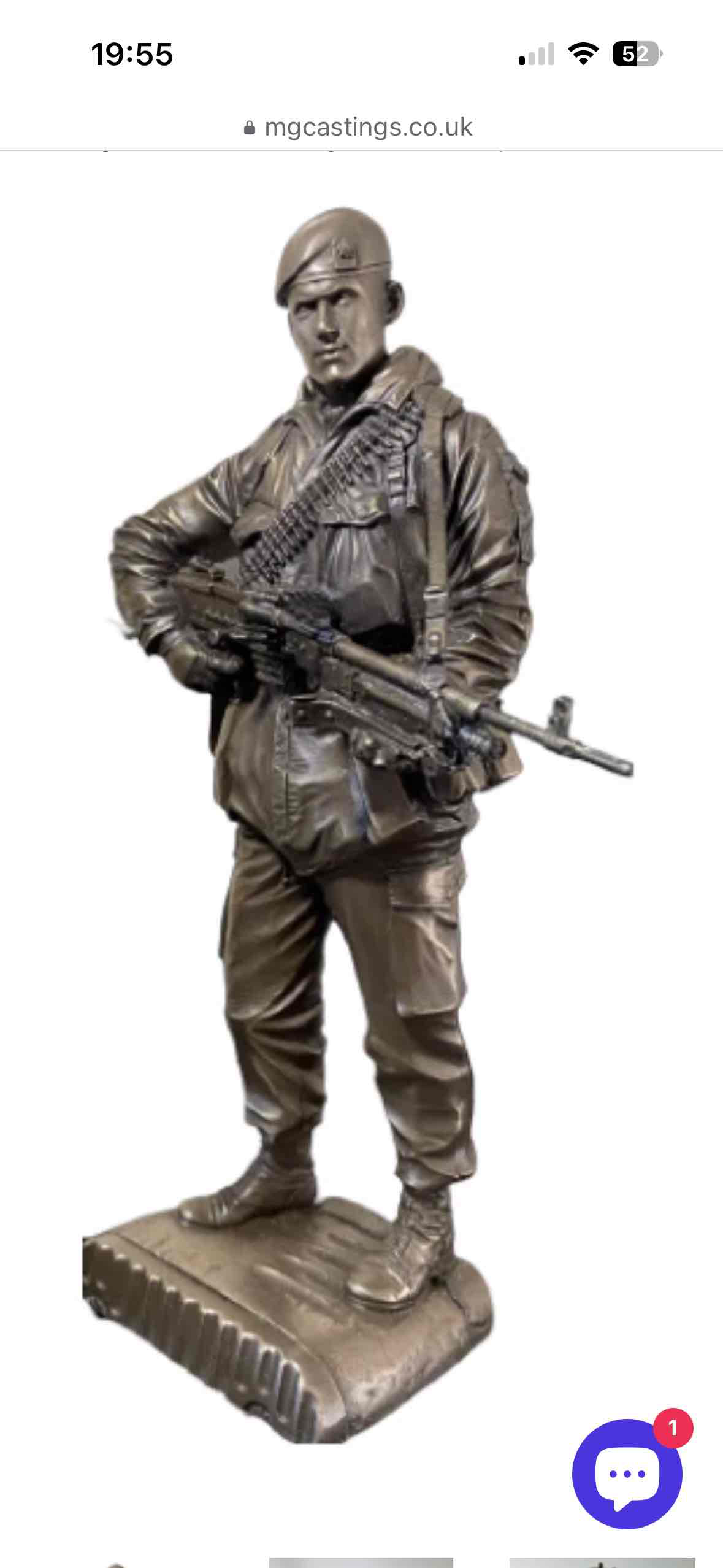 Soldier Figurine Standing free 3D printable STL