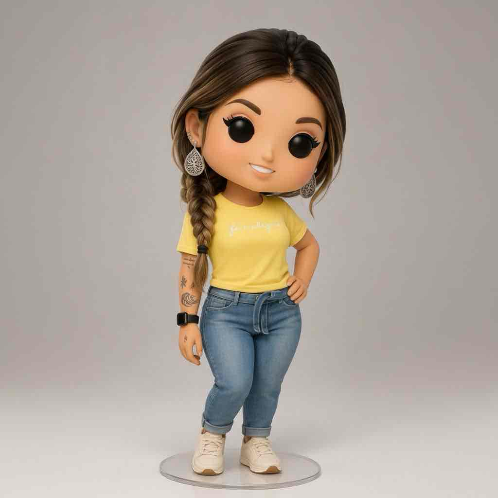 Stylish Girl Figurine free 3D printable STL