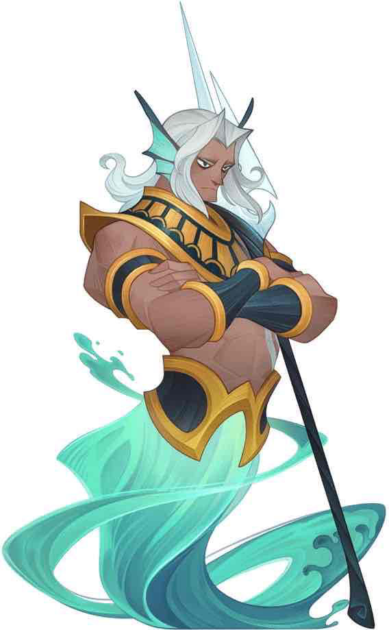 Ocean Spirit Character free 3D printable STL