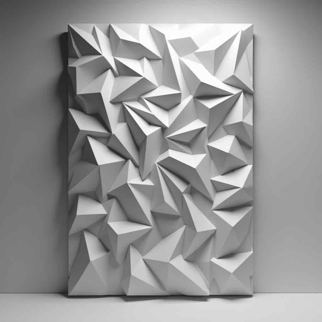 Geometric Wall Art free 3D printable STL