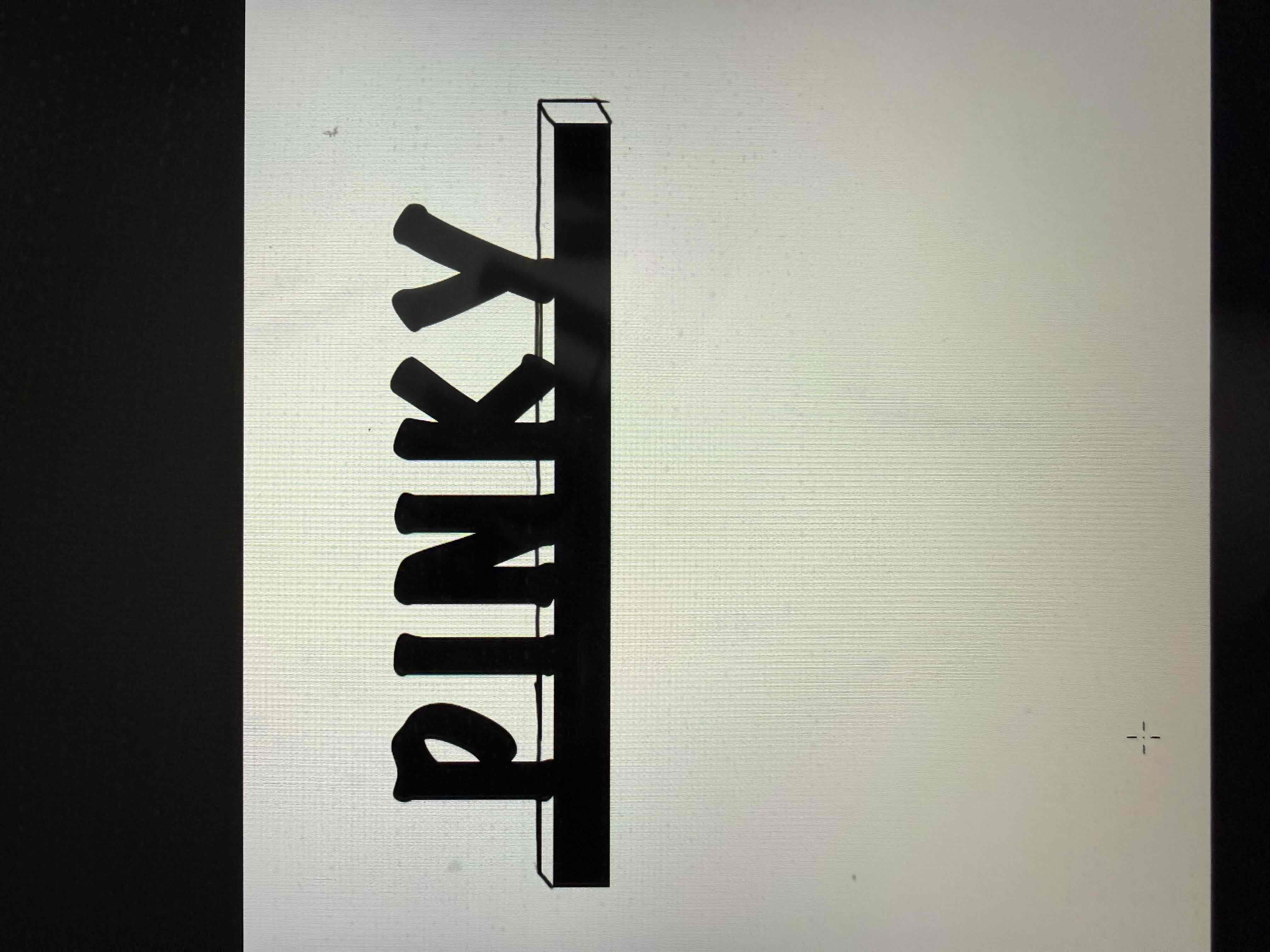 Pinky Sign free 3D printable STL