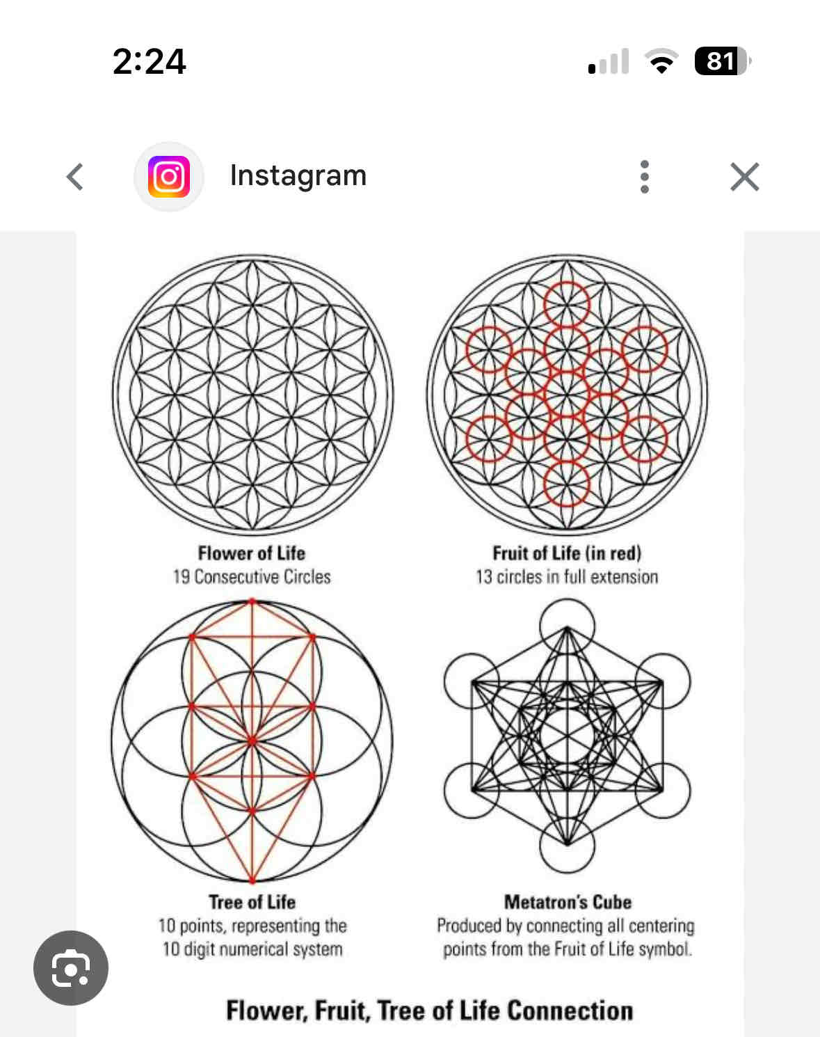 Flower of Life Symbol free 3D printable STL