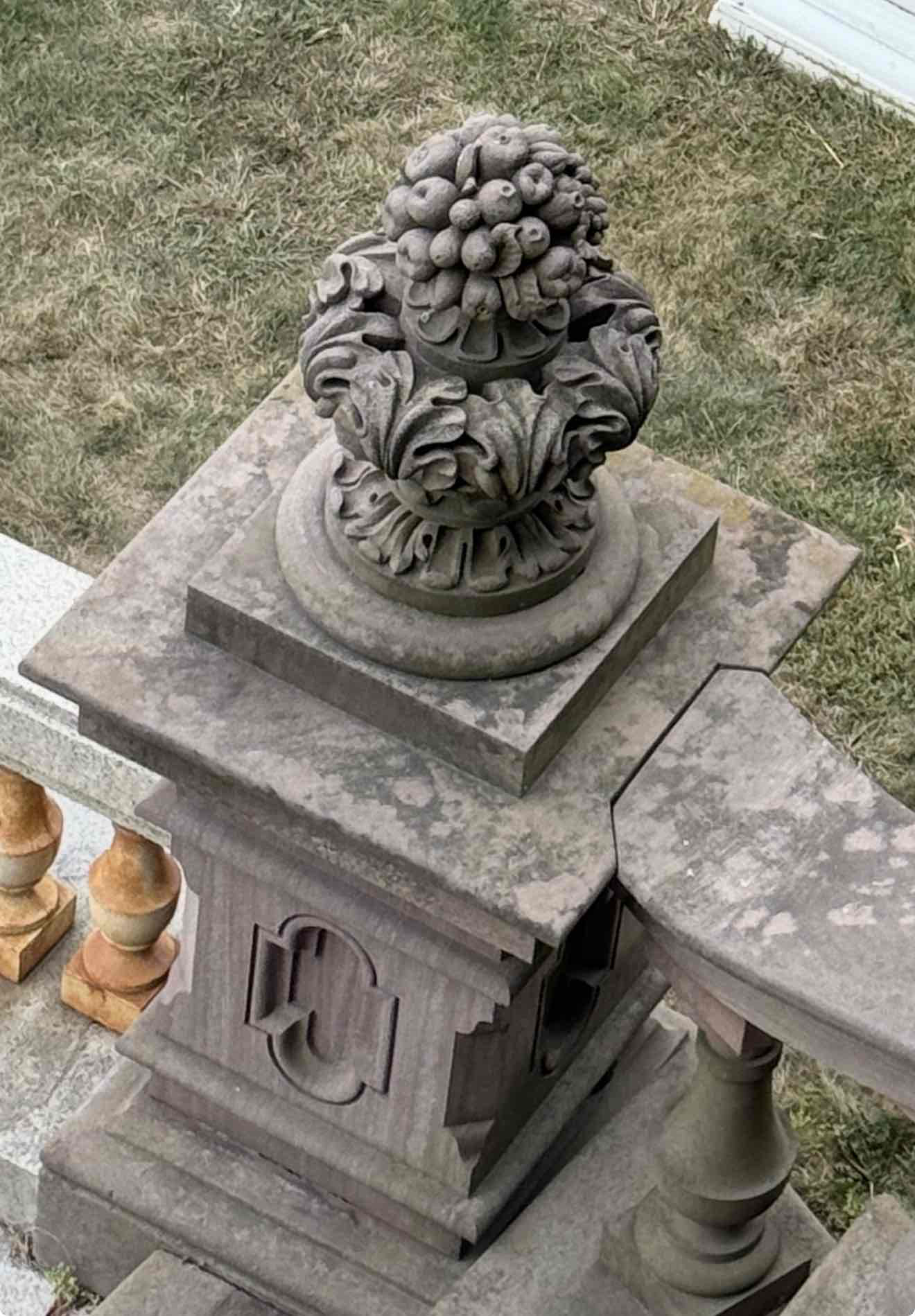 Ornate Stone Balustrade Finial free 3D printable STL