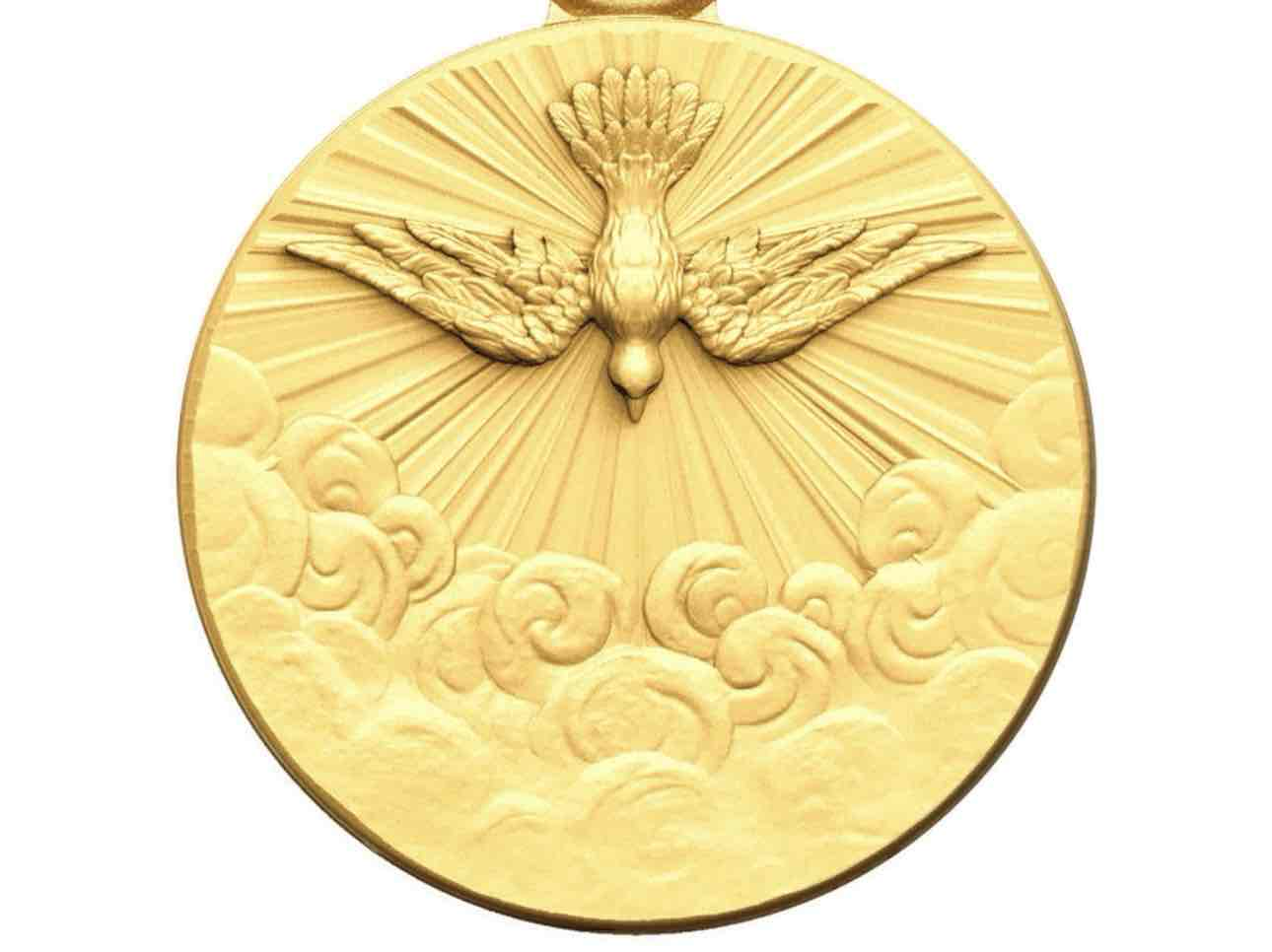Golden Phoenix Medal free 3D printable STL