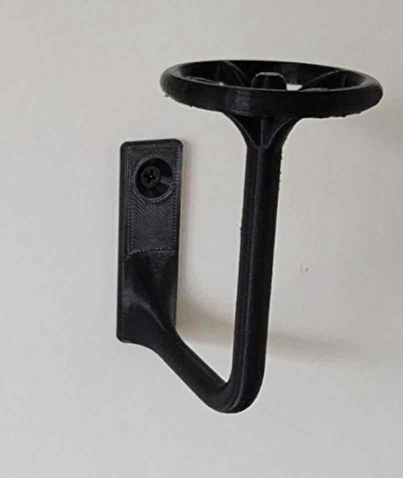 Wall Mounted Bike Hook free 3D printable STL