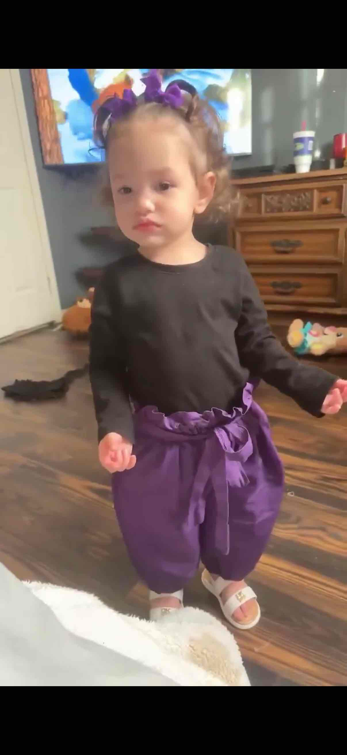 Toddler in Purple Pants free 3D printable STL