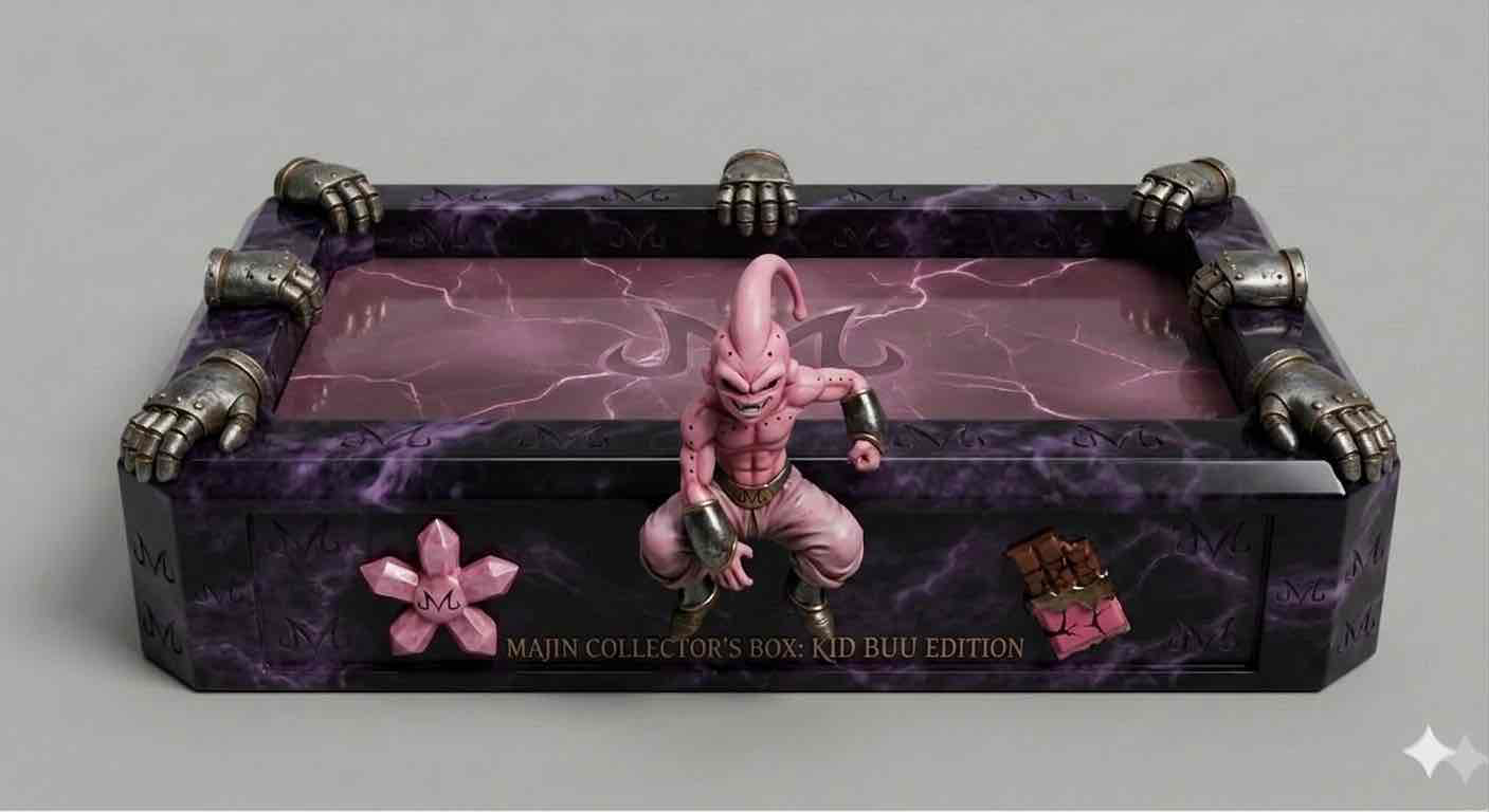 Majin Collector's Box Kid Buu Edition free 3D printable STL