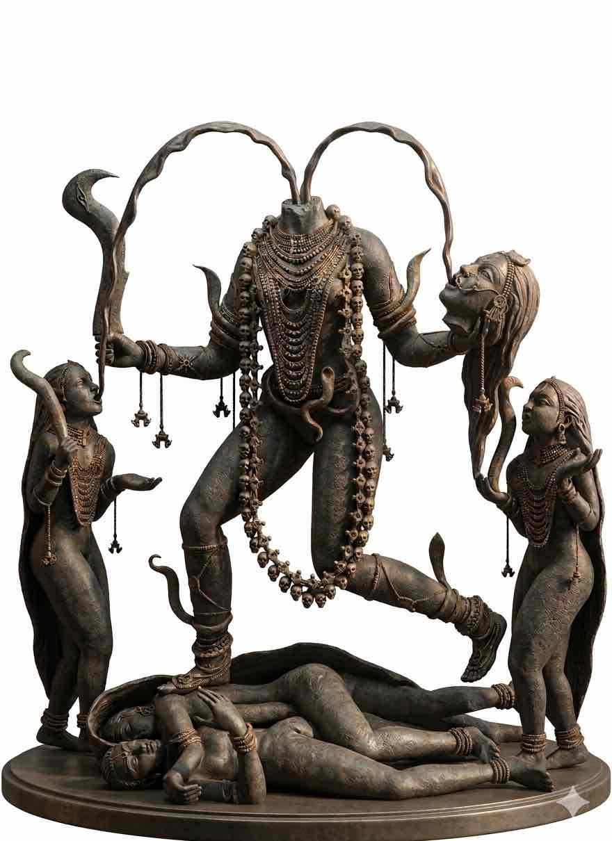 Sculpture of Lord Shiva free 3D printable STL