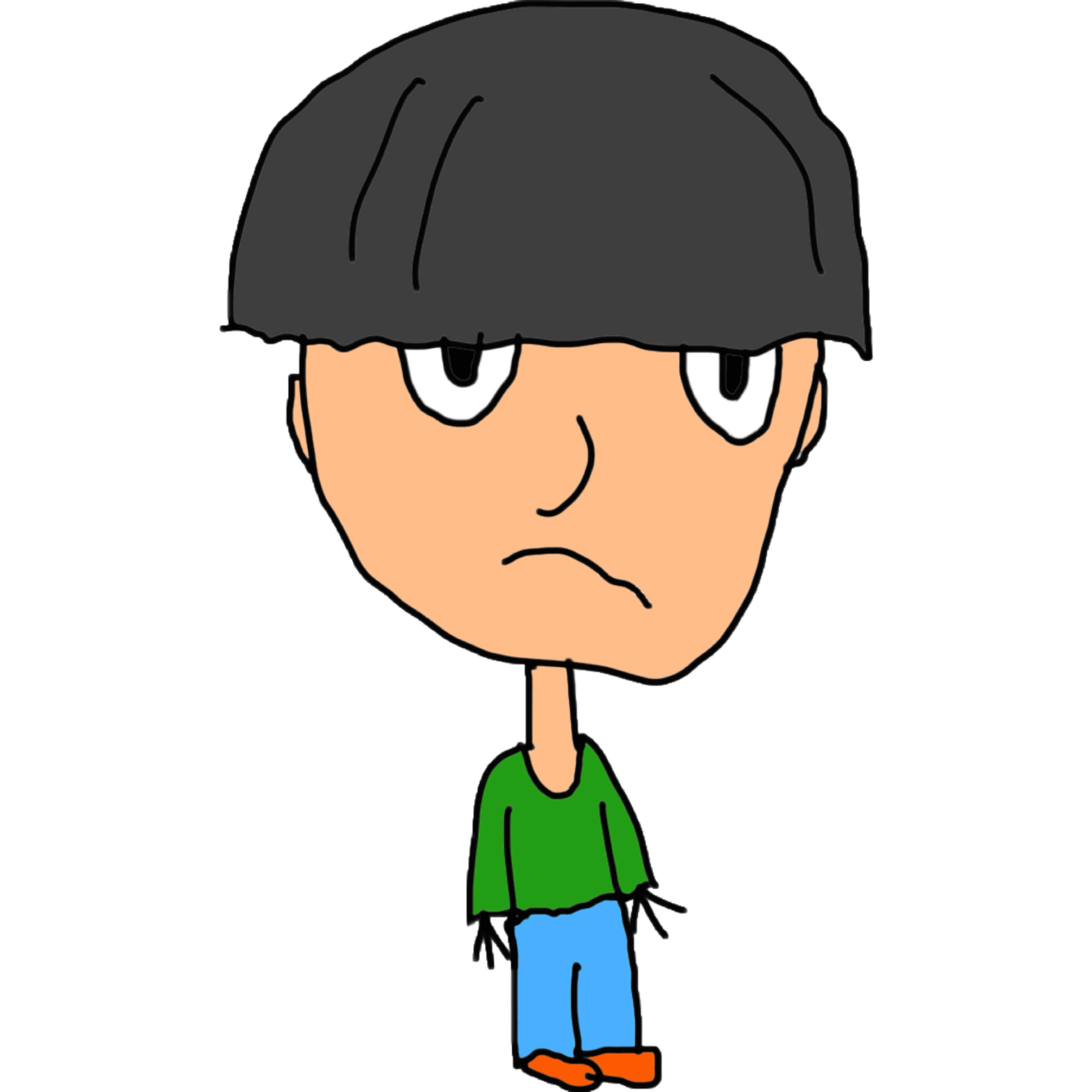 Cartoon Boy Character free 3D printable STL
