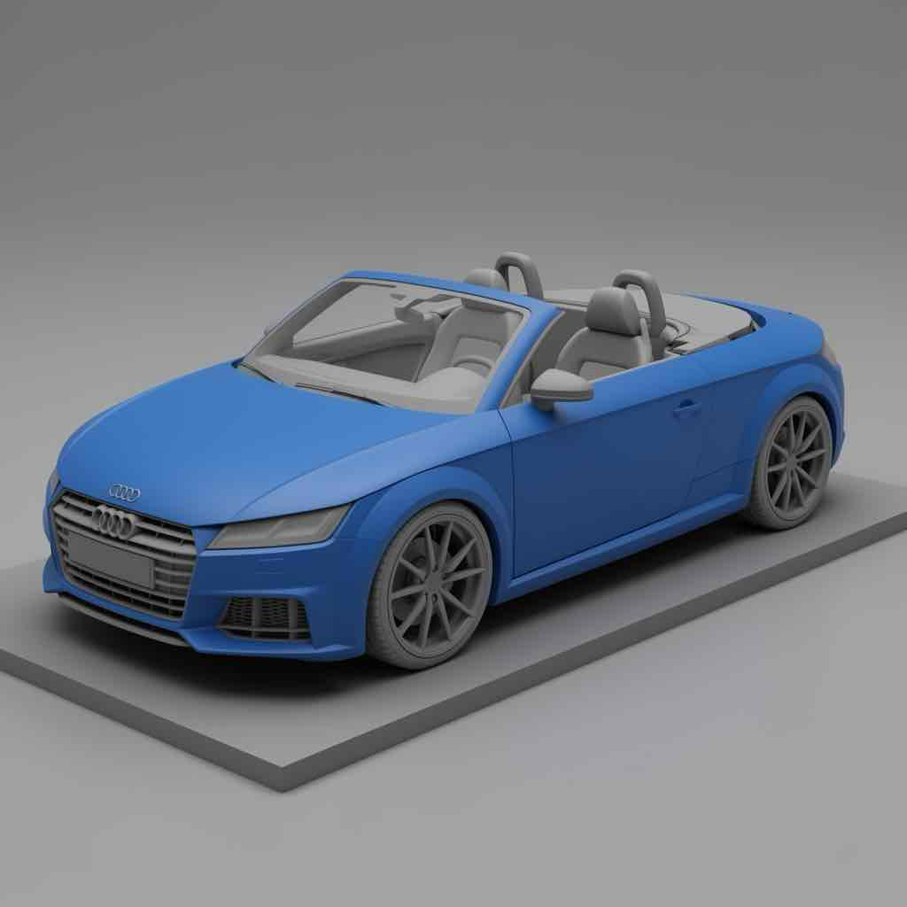 Audi TT Roadster free 3D printable STL