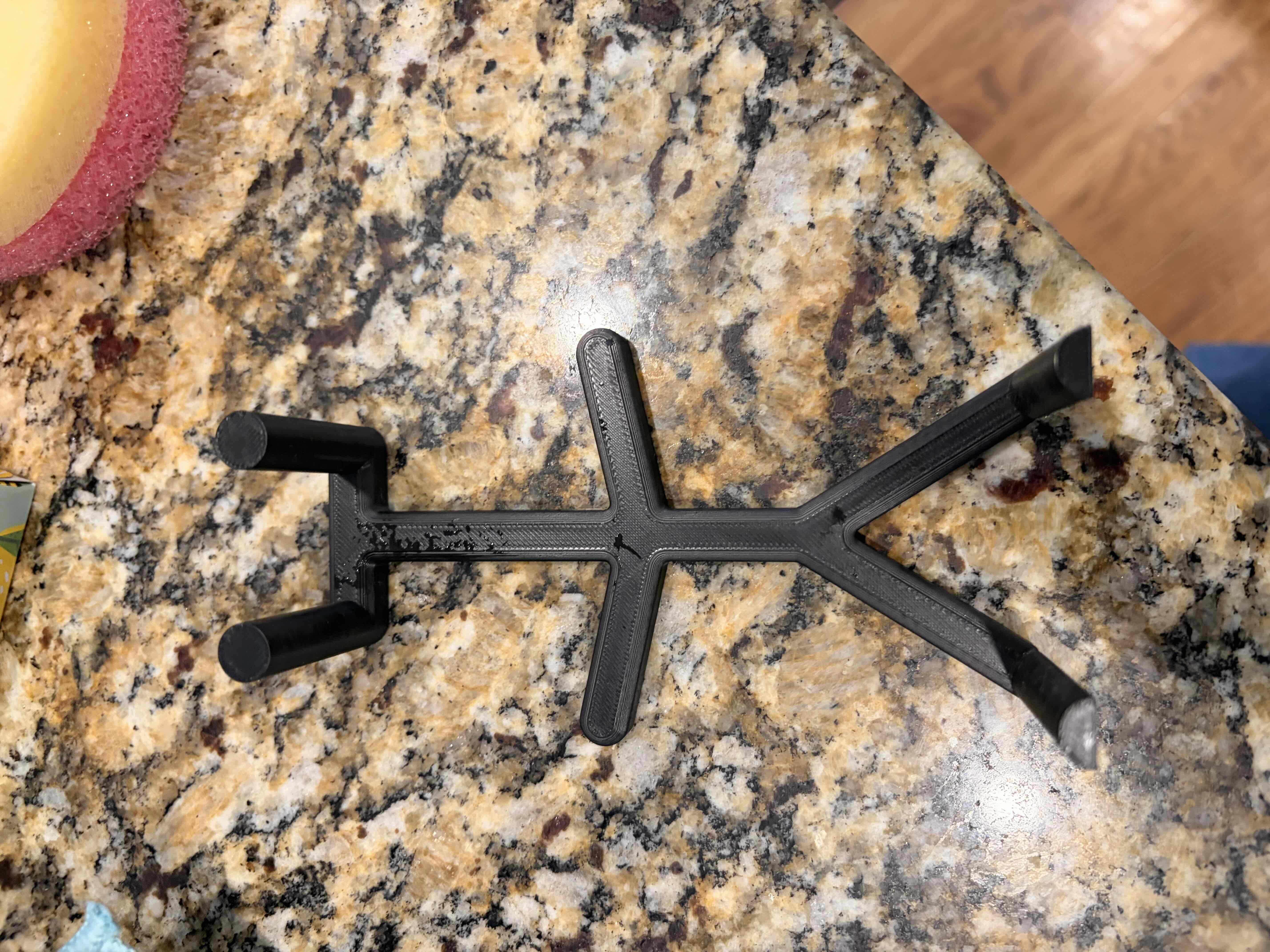 Black 3D Printed Figure free 3D printable STL