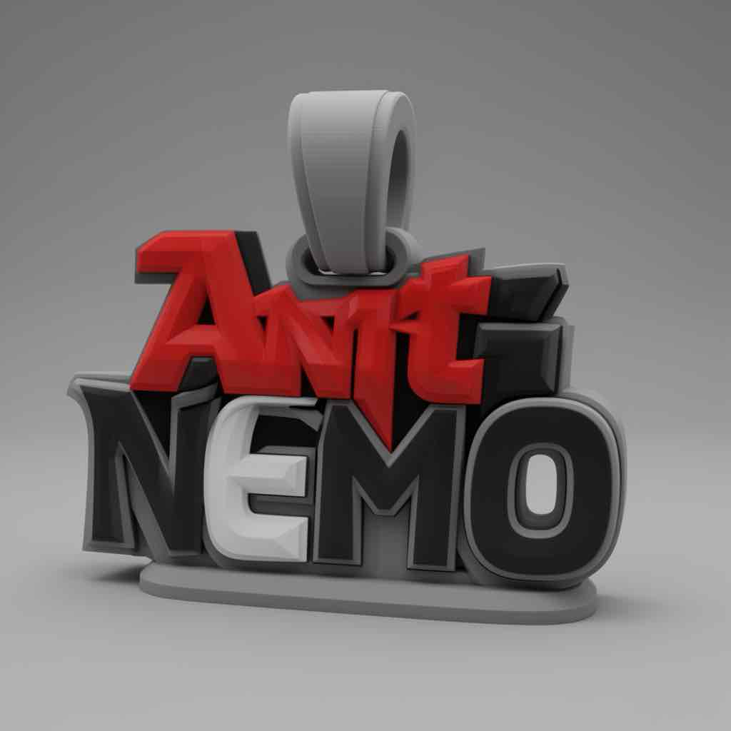Amit Nemo Pendant free 3D printable STL
